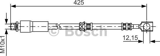 BOSCH 1 987 476 386 - Flessibile del freno autozon.pro