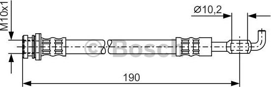 BOSCH 1 987 476 338 - Flessibile del freno autozon.pro