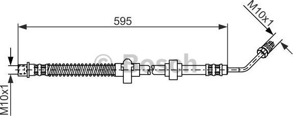 BOSCH 1 987 476 374 - Flessibile del freno autozon.pro