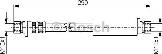 BOSCH 1 987 476 204 - Flessibile del freno autozon.pro