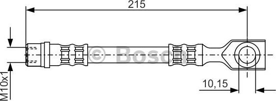 BOSCH 1 987 476 201 - Flessibile del freno autozon.pro