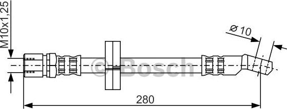 BOSCH 1 987 476 239 - Flessibile del freno autozon.pro