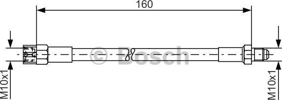 BOSCH 1 987 476 230 - Flessibile del freno autozon.pro