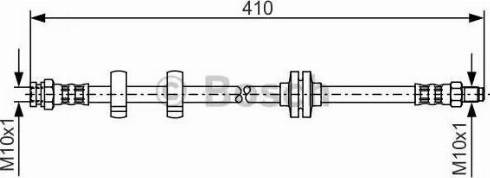 BOSCH 1 987 476 749 - Flessibile del freno autozon.pro