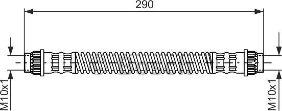 BOSCH 1 987 476 702 - Flessibile del freno autozon.pro