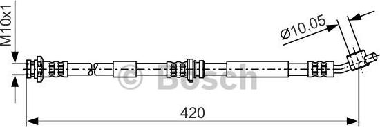 BOSCH 1 987 476 789 - Flessibile del freno autozon.pro