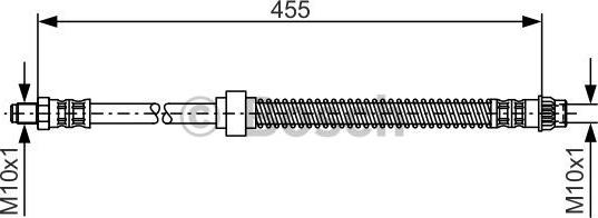 BOSCH 1 987 476 785 - Flessibile del freno autozon.pro