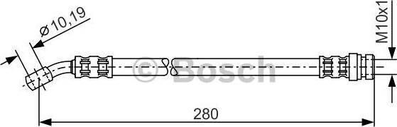 BOSCH 1 987 476 772 - Flessibile del freno autozon.pro