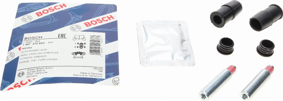 BOSCH 1 987 470 603 - Kit manicotti di guida, Pinza freno autozon.pro