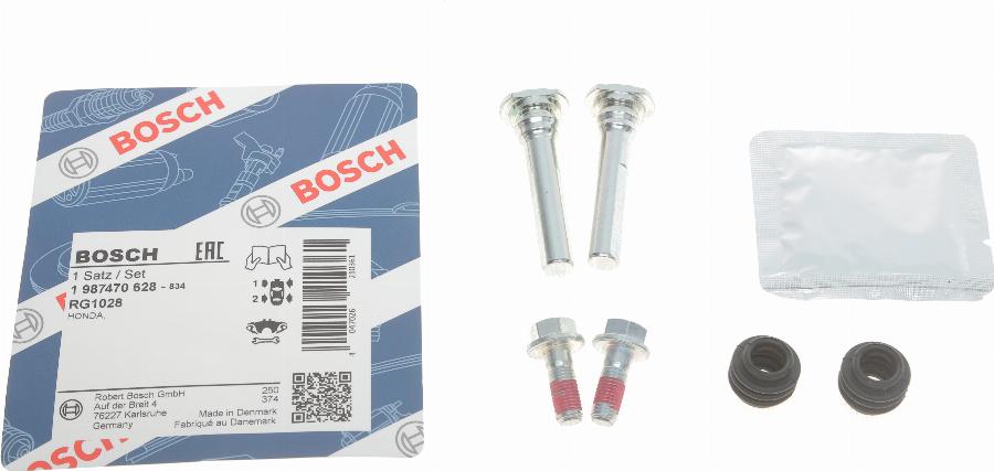 BOSCH 1 987 470 628 - Kit manicotti di guida, Pinza freno autozon.pro