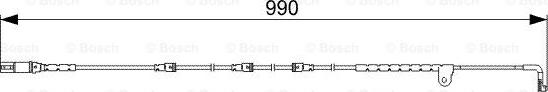 BOSCH 1 987 473 049 - Contatto segnalazione, Usura past. freno / mat. d'attrito autozon.pro