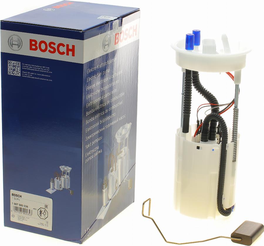 BOSCH 1 987 580 036 - Gruppo alimentazione carburante autozon.pro