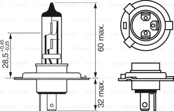 BOSCH 1 987 301 440 - Lampadina, Faro di profondità autozon.pro