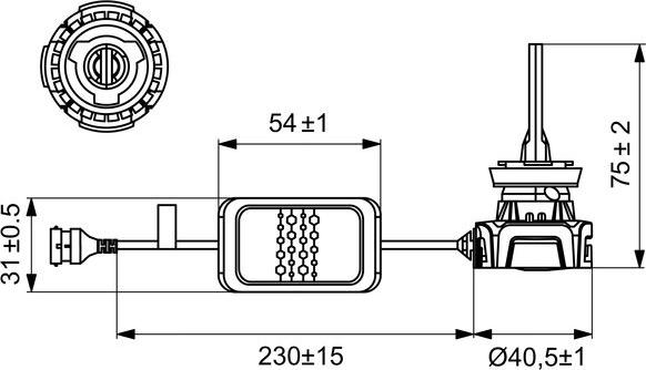 BOSCH 1 987 301 558 - Lampadina, Faro di profondità autozon.pro