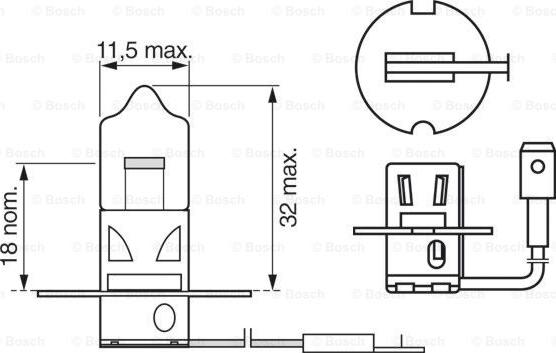 BOSCH 1 987 301 006 - Lampadina, Faro di profondità autozon.pro