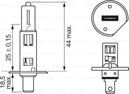 BOSCH 1 987 301 011 - Lampadina, Faro di profondità autozon.pro