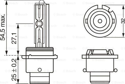 BOSCH 1 987 302 904 - Lampadina, Faro principale autozon.pro