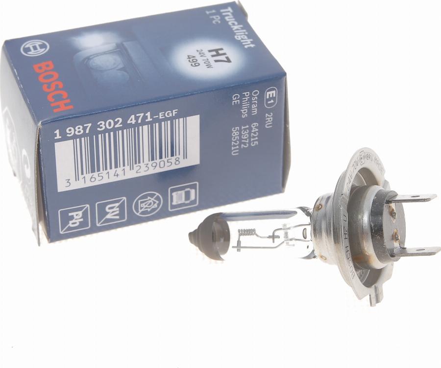 BOSCH 1 987 302 471 - Lampadina, Faro di profondità autozon.pro