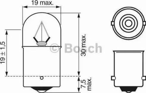 BOSCH 1 987 302 511 - Lampadina, Illuminazione strumentazione autozon.pro