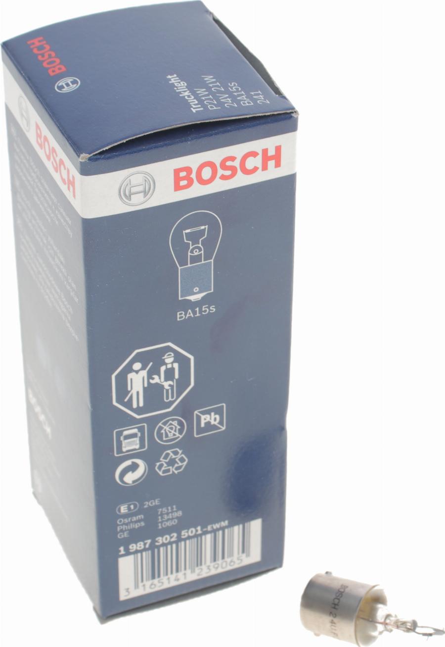 BOSCH 1 987 302 501 - Lampadina, Indicatore direzione autozon.pro