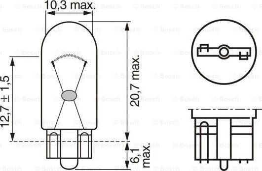 BOSCH 1 987 302 517 - Lampadina autozon.pro