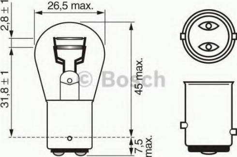 BOSCH 1 987 302 609 - Lampadina, Illuminazione strumentazione autozon.pro