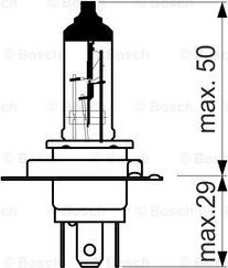 BOSCH 1 987 302 092 - Lampadina, Faro principale autozon.pro