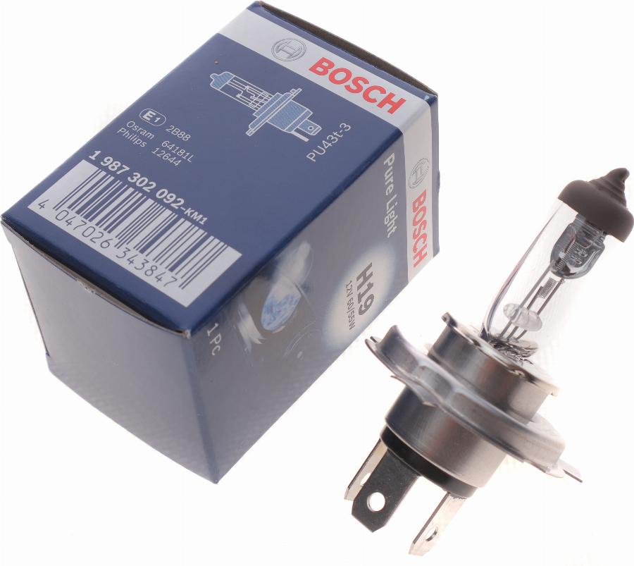 BOSCH 1 987 302 092 - Lampadina, Faro principale autozon.pro