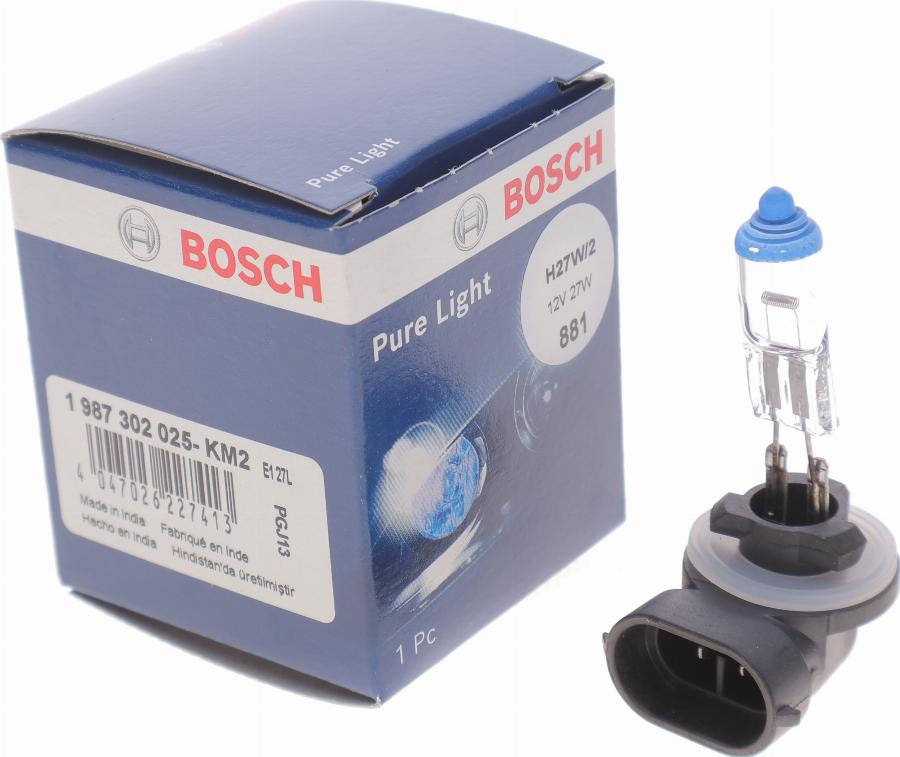 BOSCH 1 987 302 025 - Lampadina, Fendinebbia autozon.pro