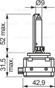 BOSCH 1 987 302 850 - Lampadina, Faro di profondità autozon.pro