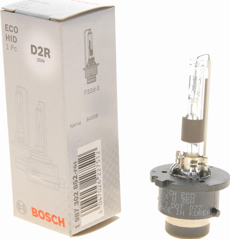 BOSCH 1 987 302 852 - Lampadina, Faro principale autozon.pro