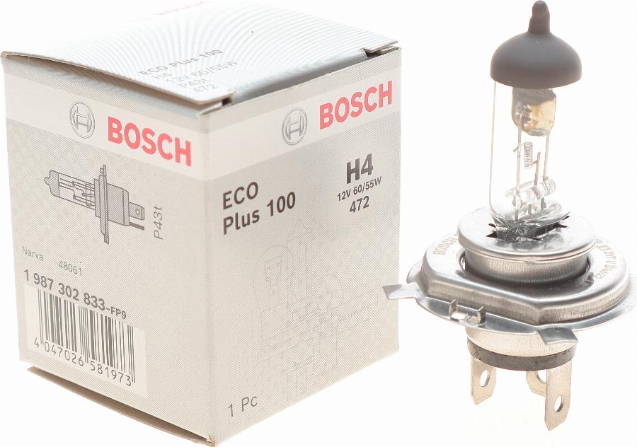 BOSCH 1 987 302 833 - Lampadina, Faro di profondità autozon.pro