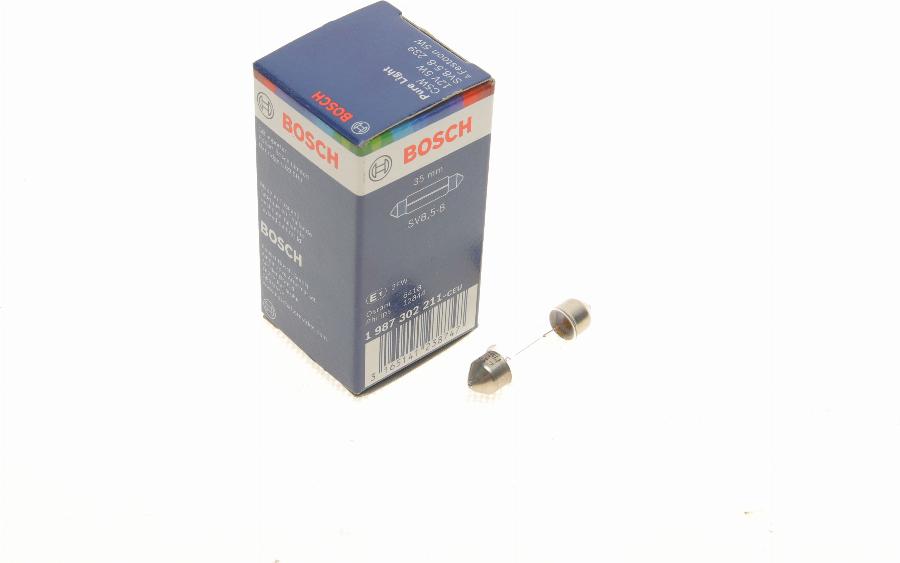 BOSCH 1 987 302 211 - Lampadina, Luce targa autozon.pro