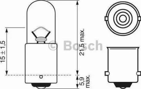 BOSCH 1 987 302 525 - Lampadina, Illuminazione strumentazione autozon.pro