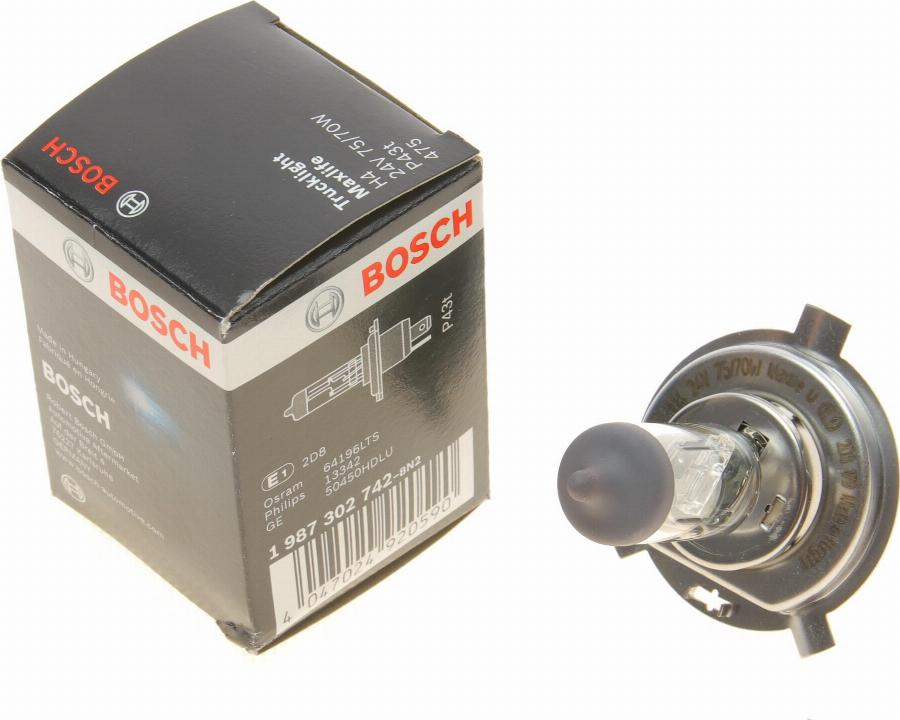 BOSCH 1 987 302 742 - Lampadina, Faro di profondità autozon.pro