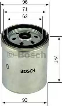 BOSCH 1 457 434 419 - Filtro carburante autozon.pro