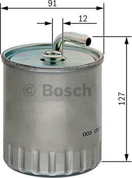 BOSCH 1 457 434 416 - Filtro carburante autozon.pro