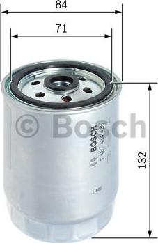 BOSCH 1 457 434 436 - Filtro carburante autozon.pro