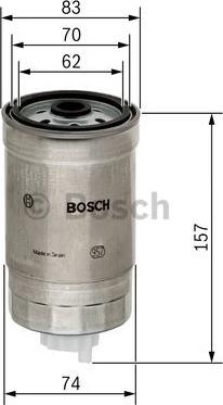 BOSCH 1 457 434 194 - Filtro carburante autozon.pro