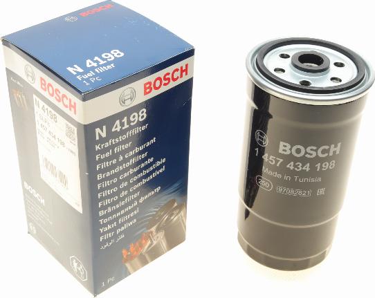 BOSCH 1 457 434 198 - Filtro carburante autozon.pro