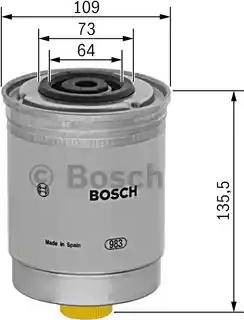 BOSCH 1 457 434 186 - Filtro carburante autozon.pro