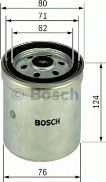 BOSCH 1 457 434 183 - Filtro carburante autozon.pro