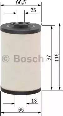 BOSCH 1 457 431 325 - Filtro carburante autozon.pro