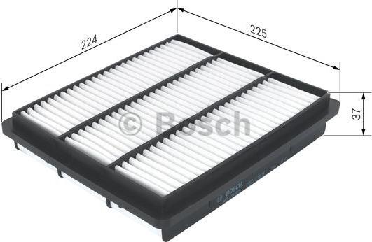 BOSCH 1 457 433 965 - Filtro aria autozon.pro