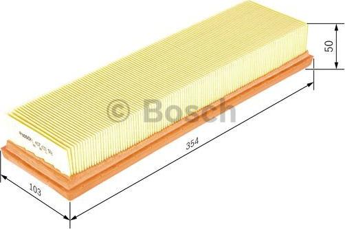 BOSCH 1 457 433 592 - Filtro aria autozon.pro