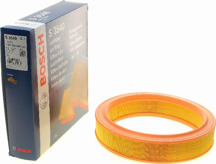 BOSCH 1 457 433 540 - Filtro aria autozon.pro