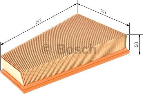 BOSCH 1 457 433 555 - Filtro aria autozon.pro