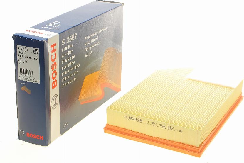 BOSCH 1 457 433 587 - Filtro aria autozon.pro