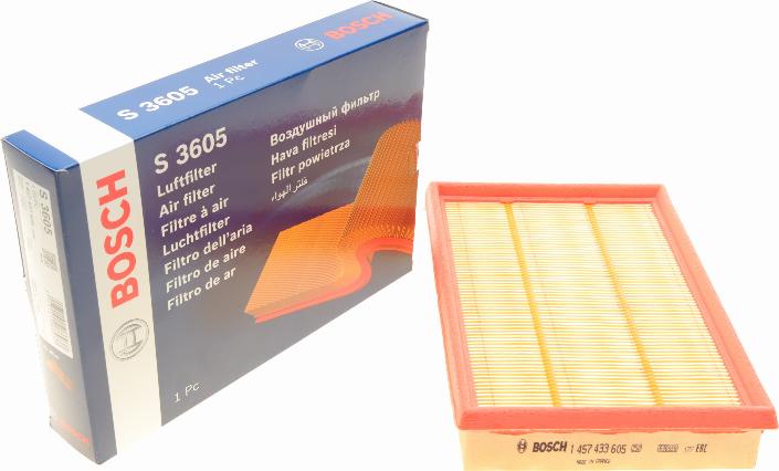 BOSCH 1 457 433 605 - Filtro aria autozon.pro