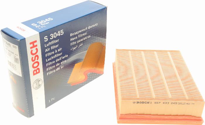 BOSCH 1 457 433 045 - Filtro aria autozon.pro